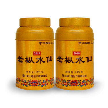 Sea Dyke Brand XM010 Lao Chung Shui Hsien 2019 (2 Cans x 125g)